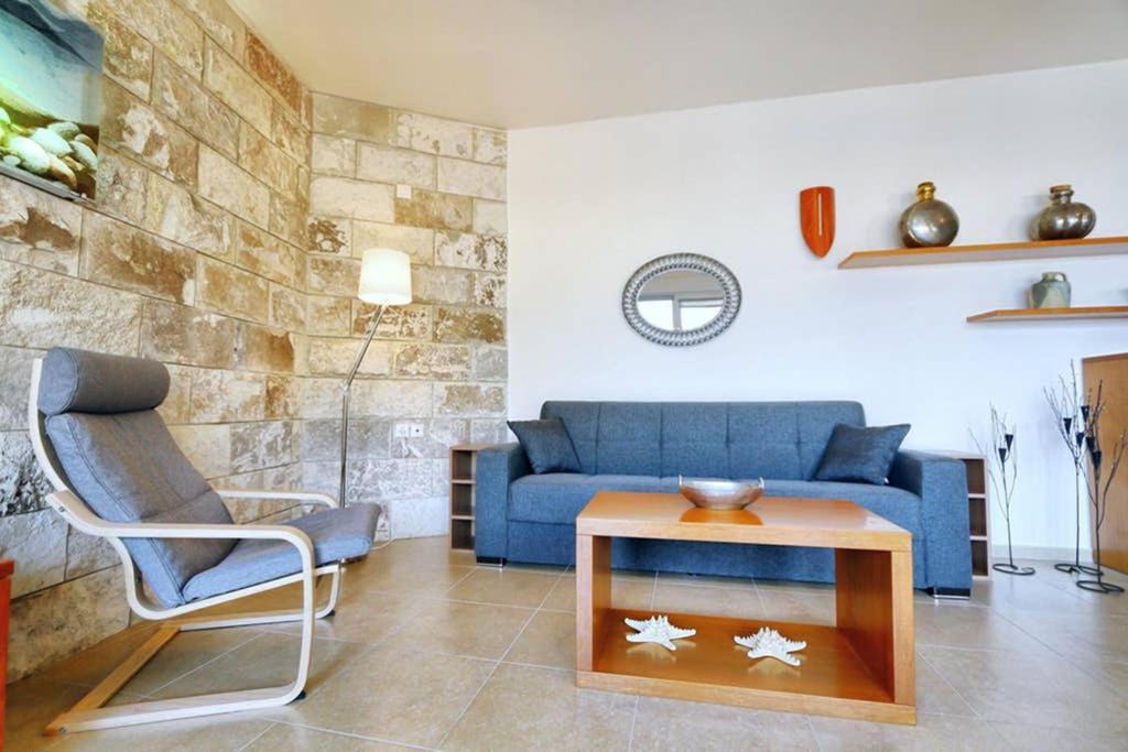 Eleni Sea View Luxury Apartment In Mades リガリア エクステリア 写真